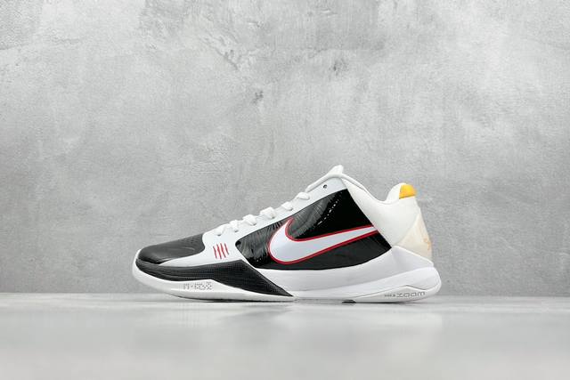 R版 Nike Zoom Kobe Zk5 科比5代复刻实战运动低帮文化篮球鞋 独家原厂飞线工艺#5层飞线科技独家正确还原#塑料碳纤维支撑板 货号 Cd4991
