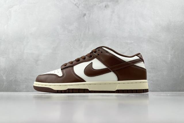 St 全新免修版 Nike Dunk Low Surfaces In Brown And Sail 巧克力 棕白 货号 Dd1503 124 尺码 36 36.