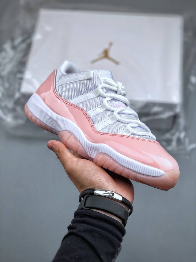 乔丹11代 Air Jordan 11 Low Wmns “Legend Pink” 白粉色 Aj11传奇粉 低帮 首家纯原大厂出品 正确女码鞋标官方即将发售