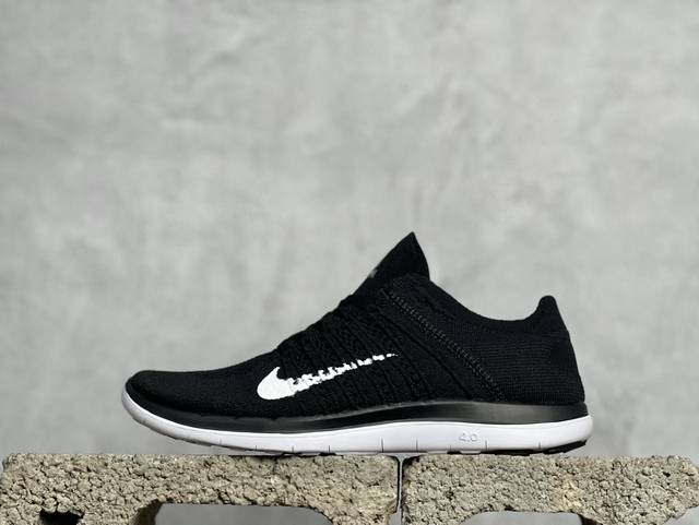 Nike耐克男鞋free 4.0赤足飞线网面透气缓震运动跑步鞋631053-001 尺码:36-45
