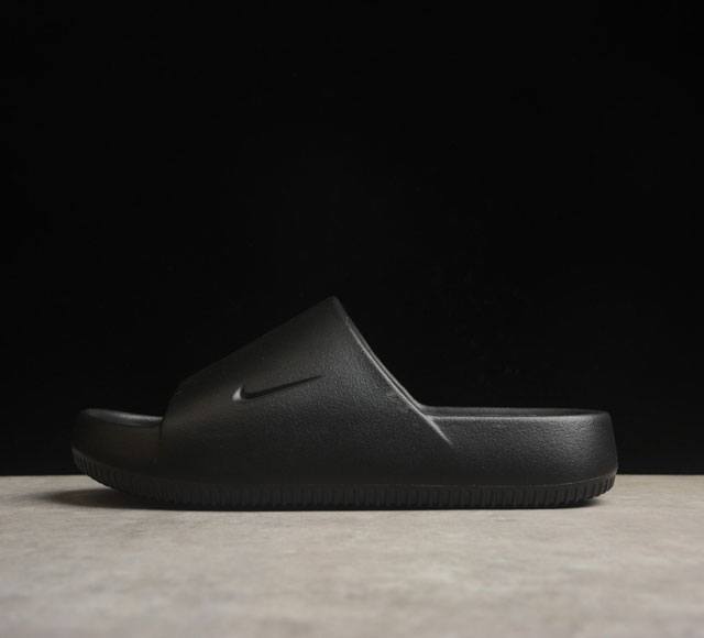 Nike Calm Slide 防滑耐磨一字拖鞋 Nk耐克一体成型高弹拖鞋 原产材质 耐磨抗造沙滩鞋 尺码：36 37.5 38 38.5 39 40 41 4