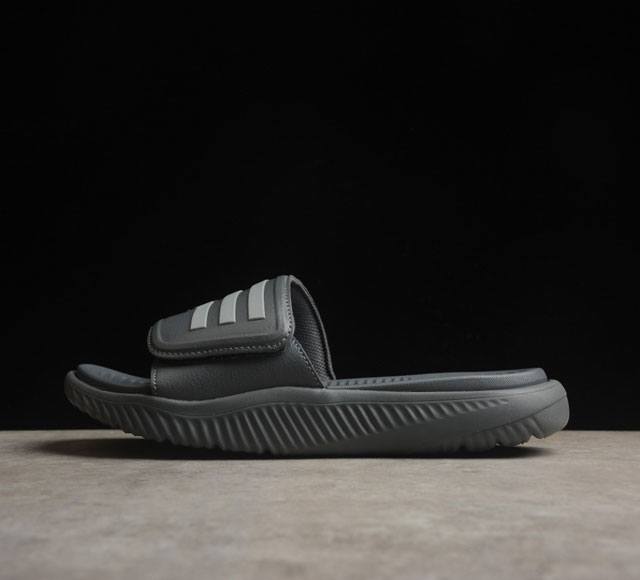 阿迪达斯拖鞋 阿尔法2代 Alphabounce Slide2.0 男女凉拖鞋 Gy9416 黑色 36-45