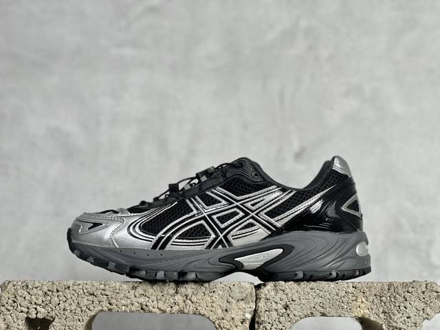 日本专业跑鞋品牌 亚瑟士 Asics Gel-Kahana Tr V4 Black Sliver 系列轻量缓震休闲运动跑步鞋“黑银”1203A497-001 尺